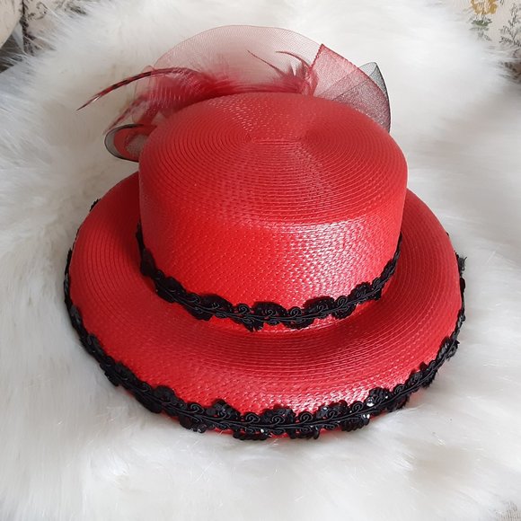 Vintage Festive Church Derby Hat - Picture 6 of 13